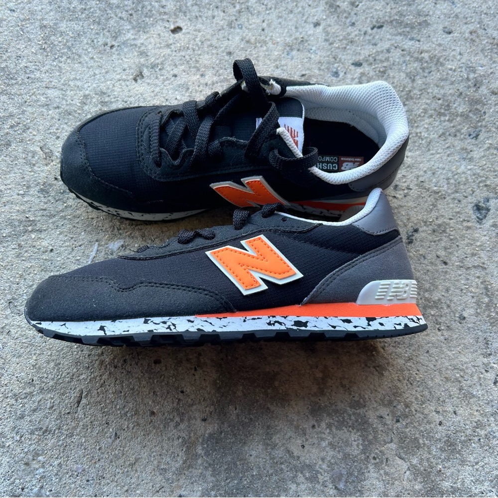 Boys Black New Balance Shoes